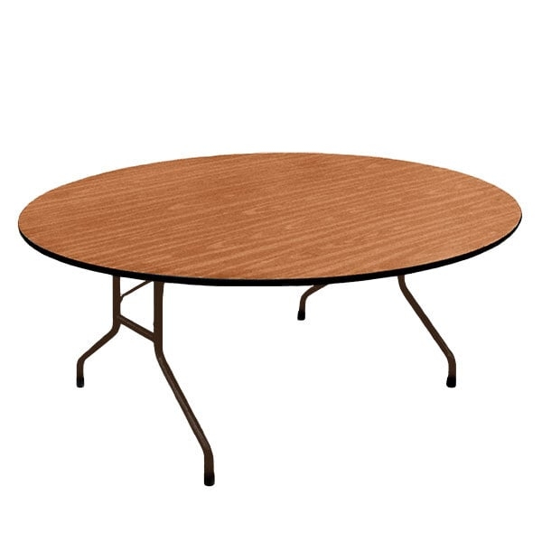 Medium Oak Seminar Table with Heavy Duty High Pressure Laminate Top