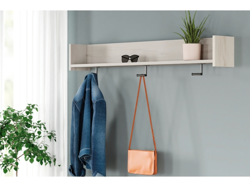 Modern Minimalist Wall Coat Rack with T-Bar Hooks