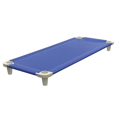 Nap Cot, Off White Accents, Synthetic Fabric, Stackable Design.