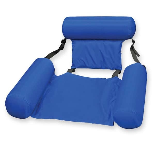 No-Inflate Memory Foam Sun Disc Pool Lounge Float, Red 91577VM - The Home  Depot