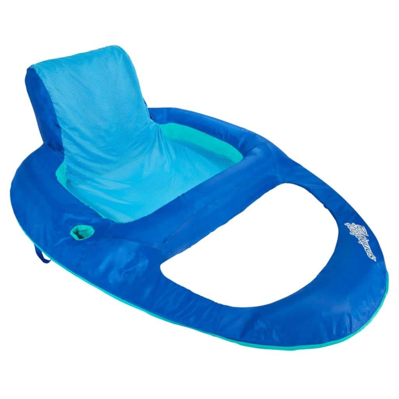 Non Inflatable Pool Floats Float-N-Fold Water Recliner - Non-Inflatable EVA  Foam Pool Lounge Chair For Adults Floats For Lake Floating Adults
