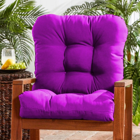 Outdoor Cushions Purple Cushion For Chair Daddy Cool Cotton Chair Pad Pack  Of Solid Swing Chair