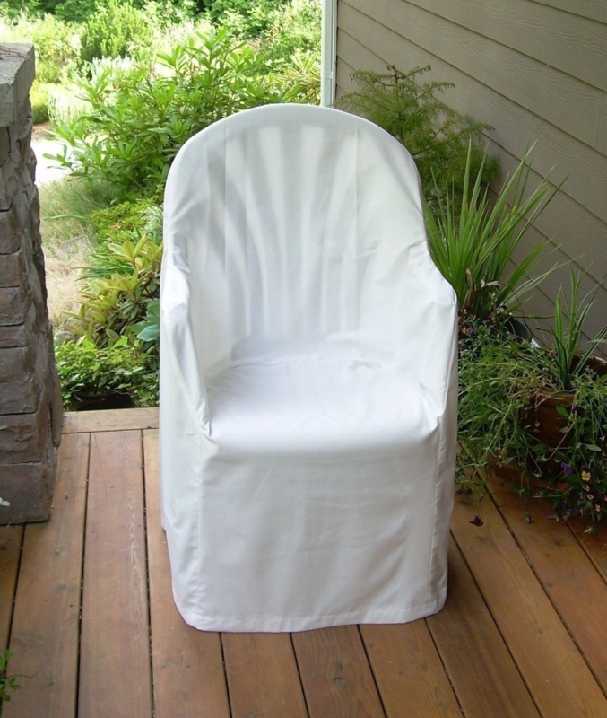 Patio Chair Slipcover Tailored Fit Floor Length Skirt