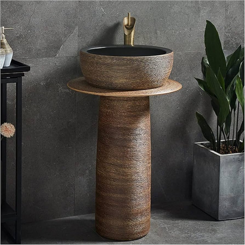 Vessel Pedestal Sink