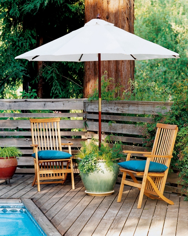 Planter Umbrella Stand  Sunset Magazine