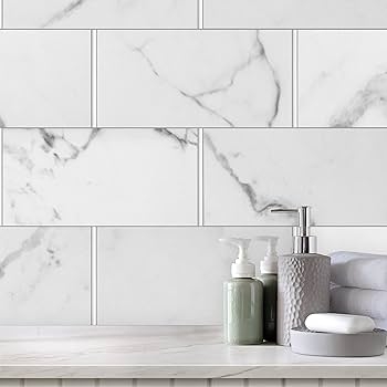Polished Bright White Tile Trim with Quarter Round Profile Cap