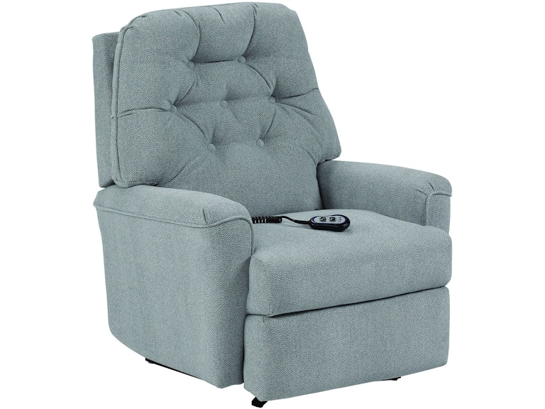 Power Recliner Wired Remote Control Slate Blue Textured