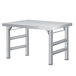 Prep Table Industrial Folding Stainless Steel Open Base