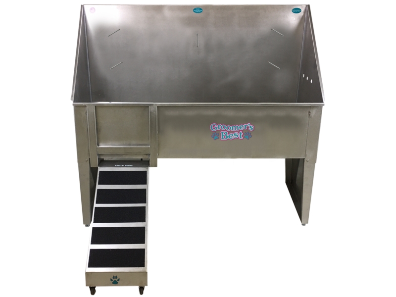Professional Walk Through Grooming Tub with Ramp