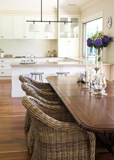 Rattan Dining Chairs: My Favorites!