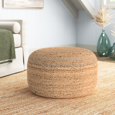 Round Rattan Ottoman | Wayfair