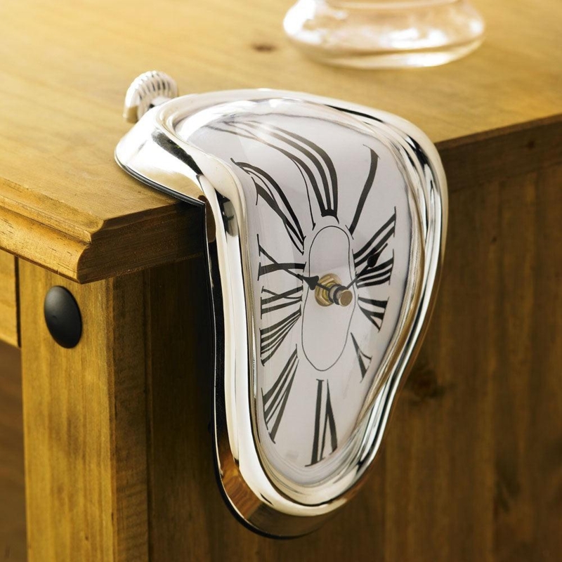 Salvador Dali Inspired Novelty Distorted Melting Wall Clock Home Decoration   PAP Art Store