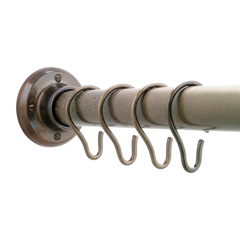 Shower Curtain Hook Antique Bronze Textured S Hook Design Industrial