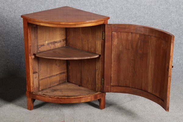Small Antique Corner Cabinets in Cherry, 1800s, Set of 2 for sale at Pamono
