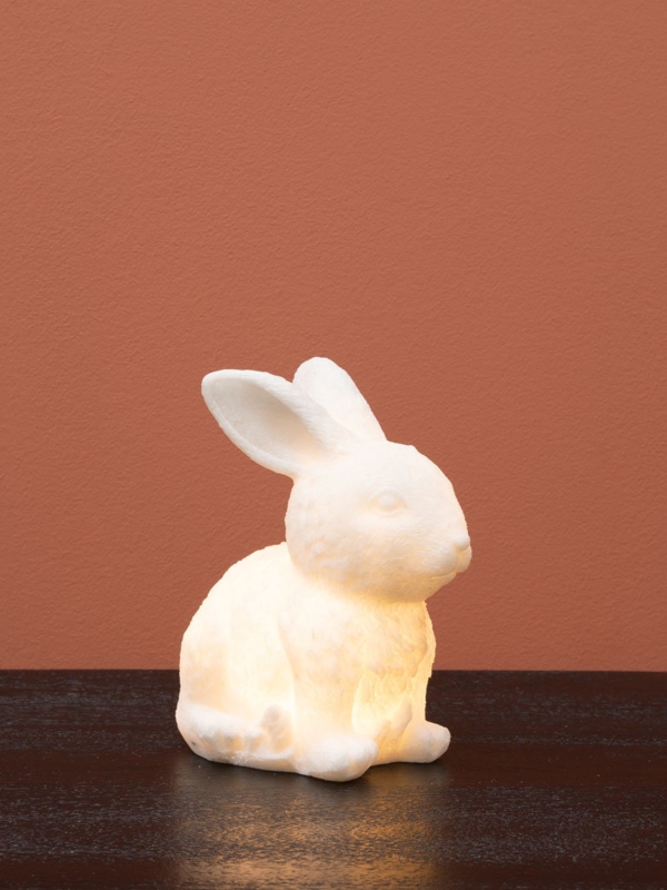Small rabbit lamp on battery - Curiosa Cabinet