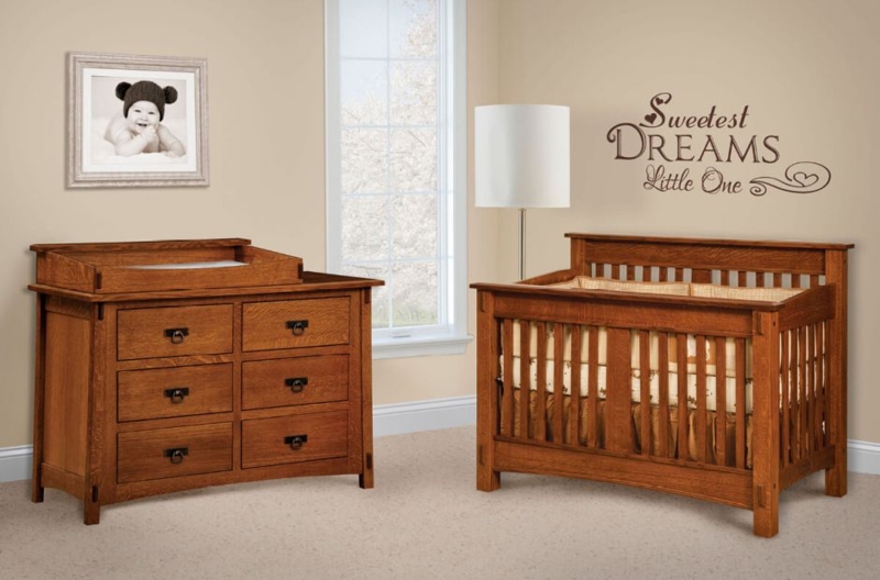 solid wood nursery furniture sets