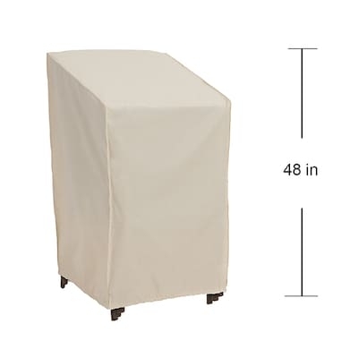 Stacking Chair Cover 48 Inch Height With Sloped Top Design