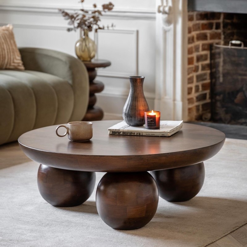 Stanley Round Coffee Table - TR Hayes