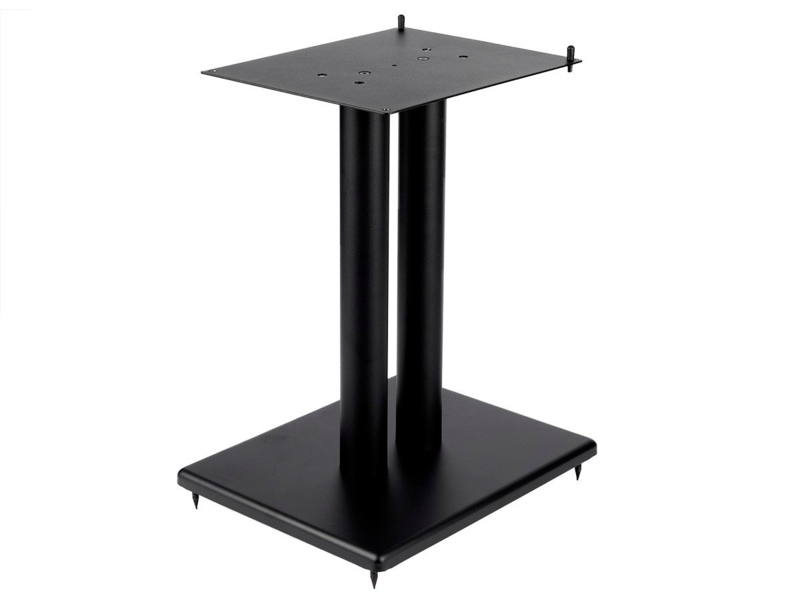 Steel Dual Pillar Speaker Stand with Adjustable Top Plate