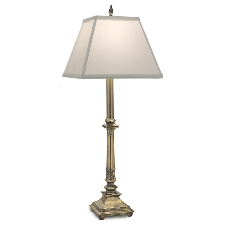 Stiffel - BL-6682-6683-BB - 30 Inch High Burnished Brass Buffet Lamp