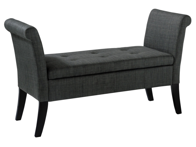 Storage Bench with Arms | Bedroom Ottoman  CorLiving Furniture