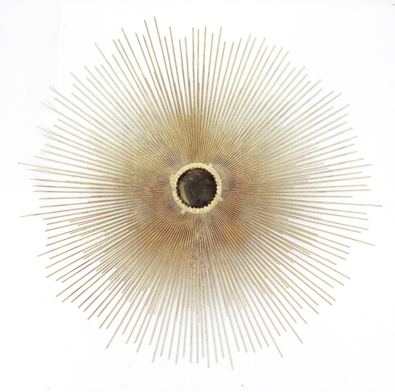Sunburst Metal Wall Art - Metal Wall Sculpture - Home Decor - Gurtan Designs