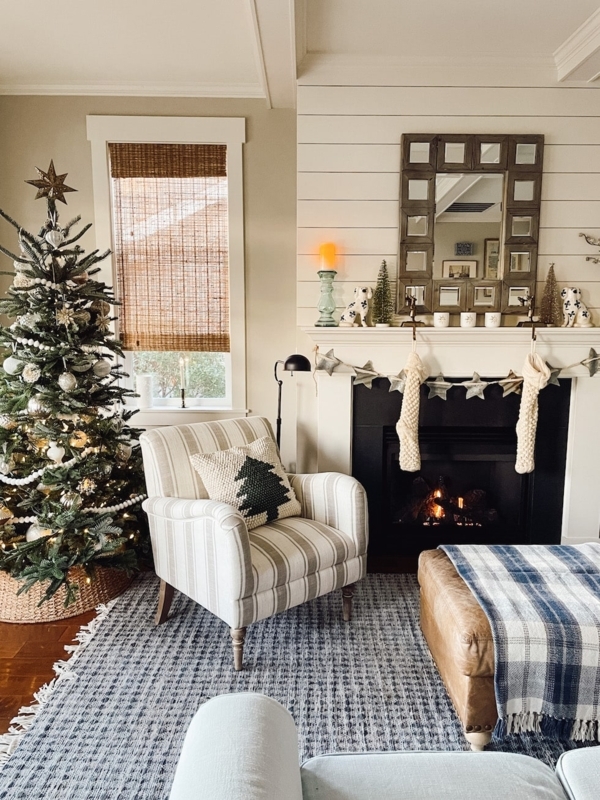 The Tale of Our Striped Armchair - The Inspired Room