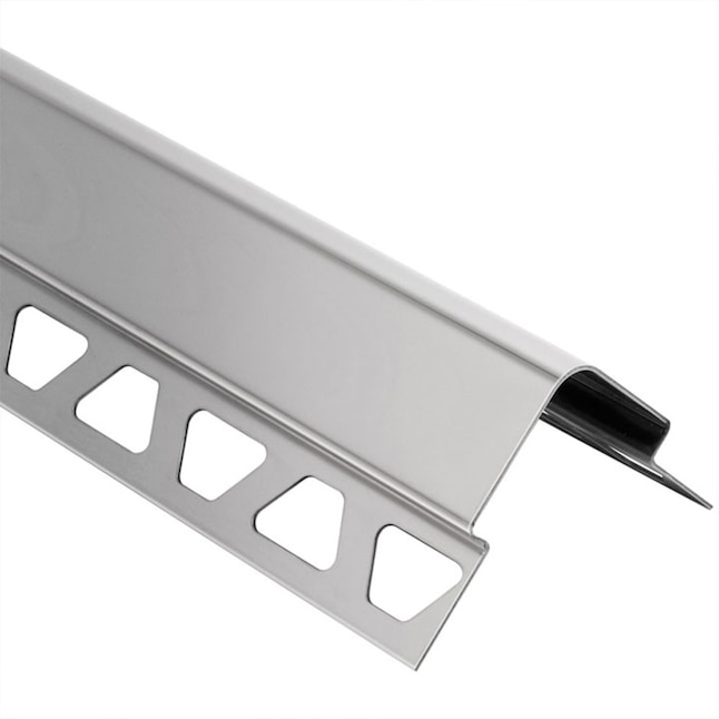 Tile Edge Trim Stainless Steel V-Shaped Perforated Flange