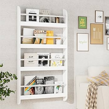Toy Storage Wayfair Kids Display Bookcase Kids Bookshelf BBLIKE For Wall  Tier Wall Mounted Nursery White