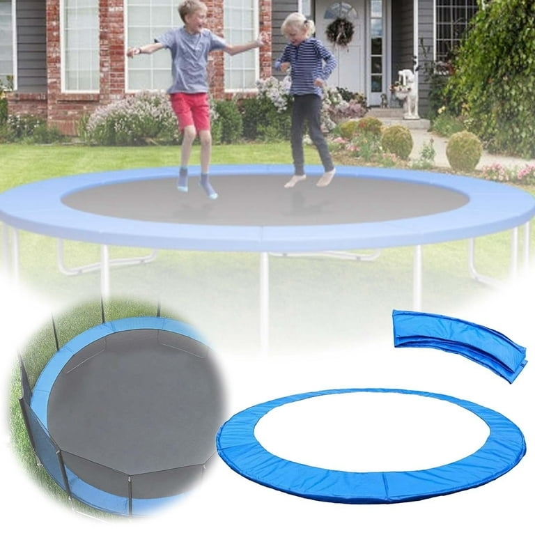 Trampoline Spring Cover Pad Folding Design Impact Resistant Safety.