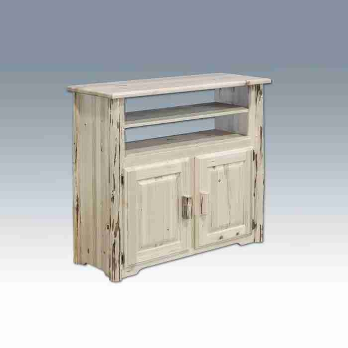 Tv Stand Skip Peeled Logs Lodge Cabin Style Handcrafted