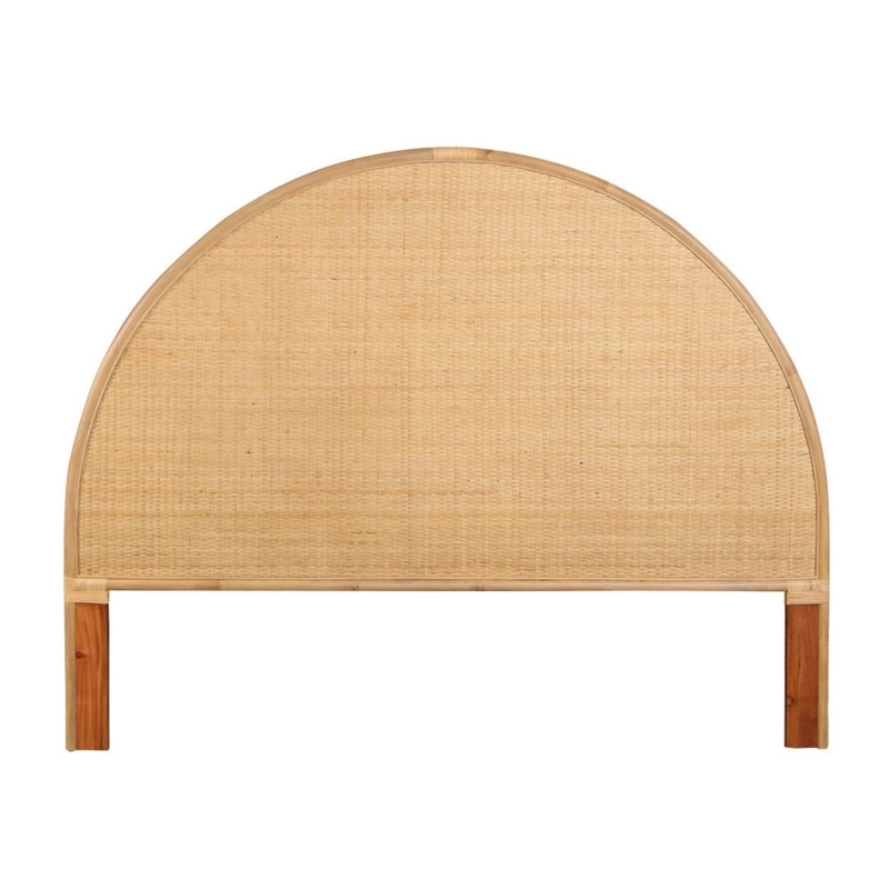 Unique Bedroom Furniture - Rattan Arched King Headboard  BSEID