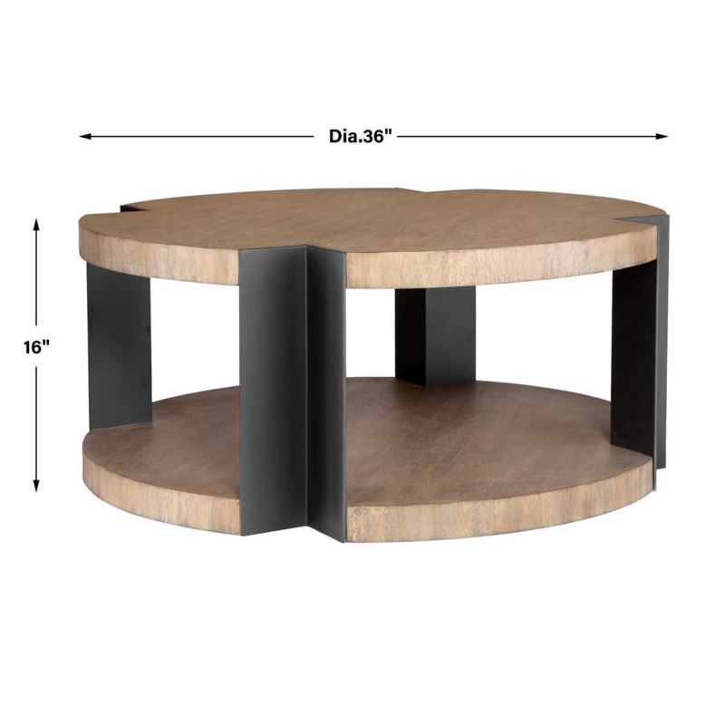 Uttermost 50018 Loana Industrial Coffee Table
