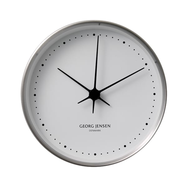 Wall Clock Dot Indices Thin Bezel Scandinavian Designer Clock