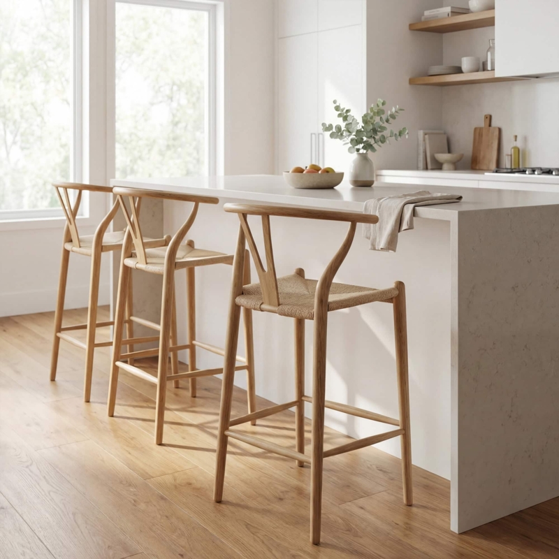 Wishbone Bar Stool | Sohnne
