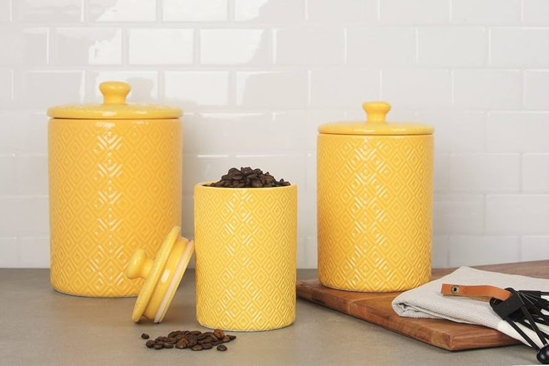 Yellow Canister Set