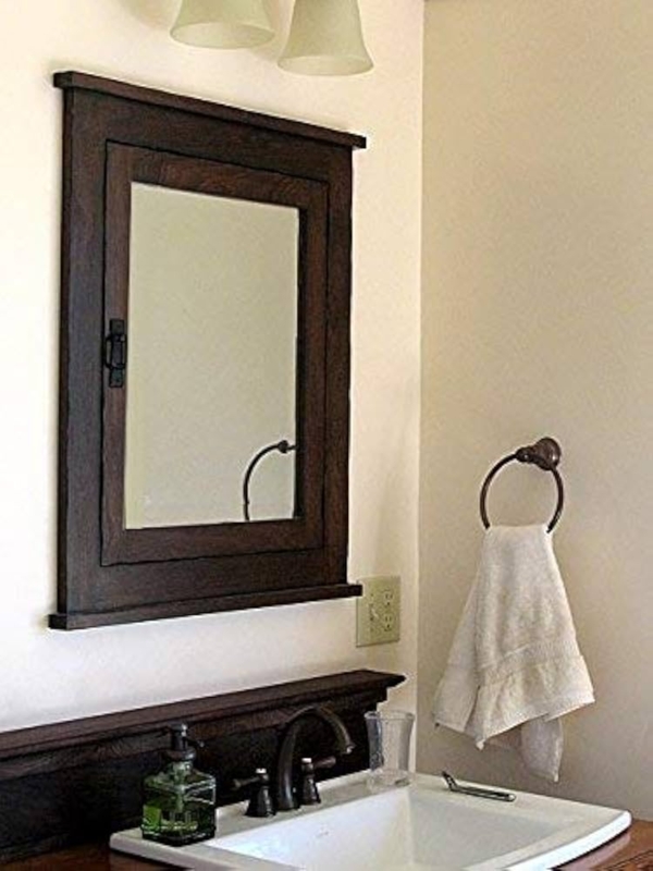 Wood Recessed Medicine Cabinet