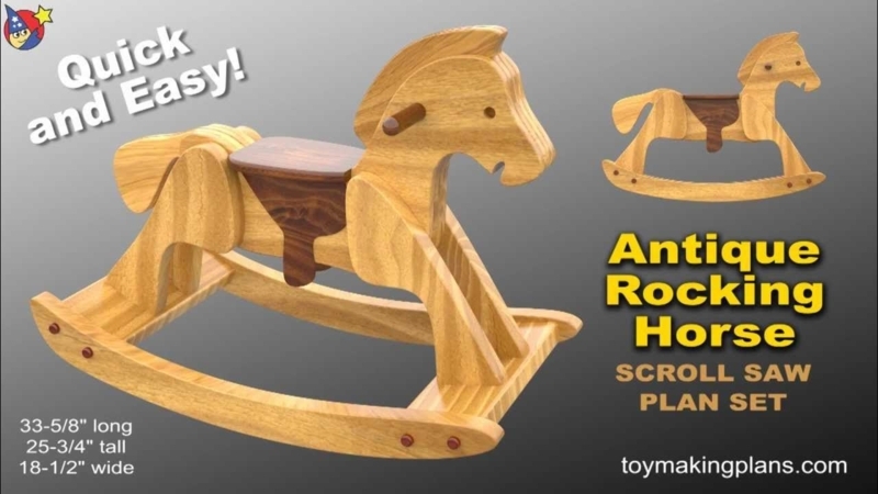 Rocking Horse Traditional Heirloom Layered Mane Contrast Saddle