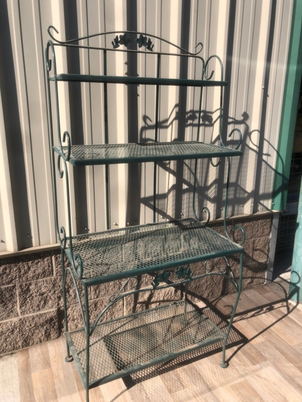 Top cast aluminum outdoor bakers rack Free Shipping Traditional Baker s  Racks You ll Love Wayfair