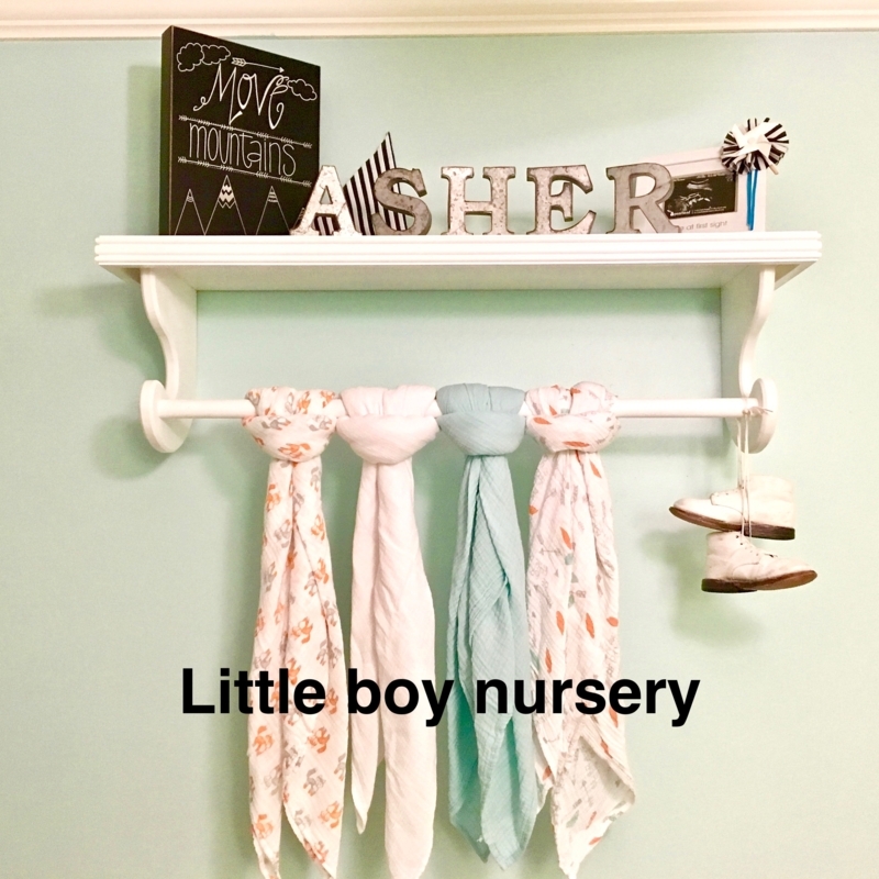 Traditional Nursery Hanging Shelf with Corbel Brackets in Classic White