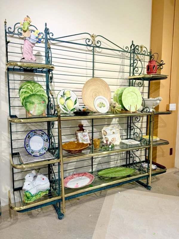 wrought iron bakers rack products for sale | eBay