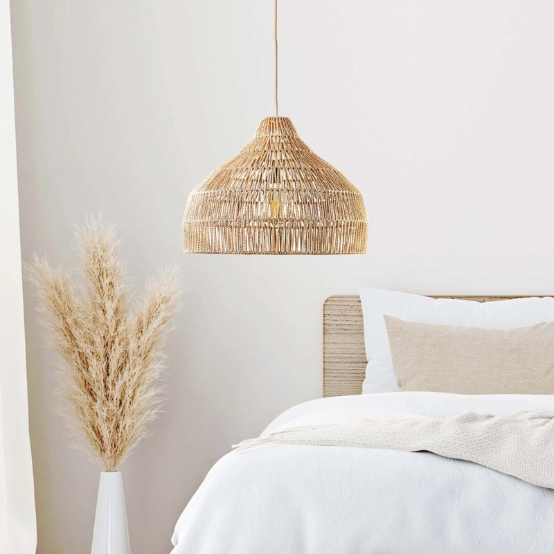 All Bamboo Pendant Light at Rowabi