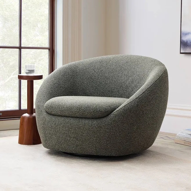 West Elm Cozy Swivel Chair Performance
