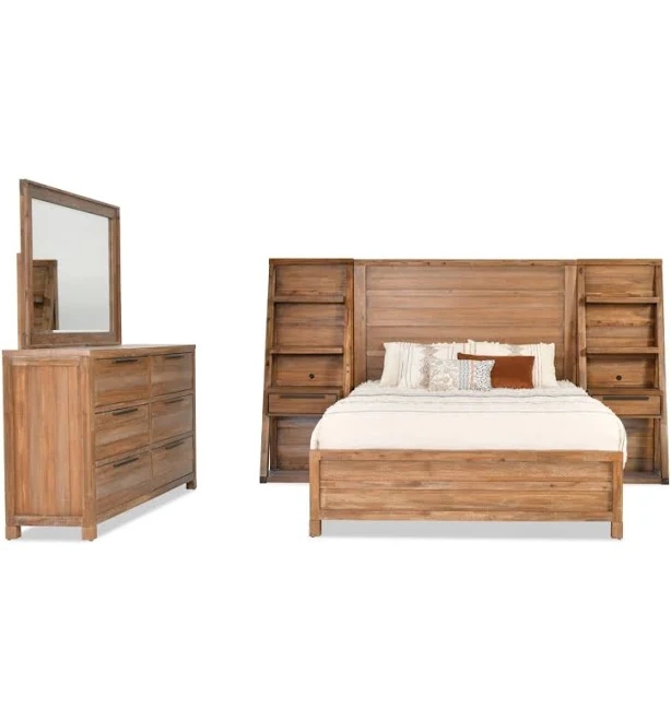 Bob's Discount Furniture Canyon 5 Piece Wall Bedroom Set