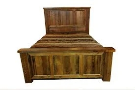 Rustic Lodge Cabin Bed