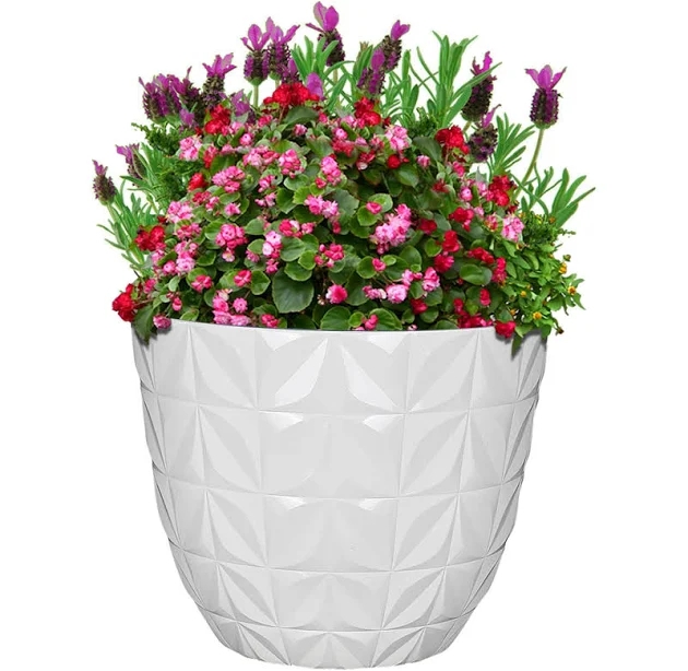 allen + roth Cone Indoor/Outdoor Planter