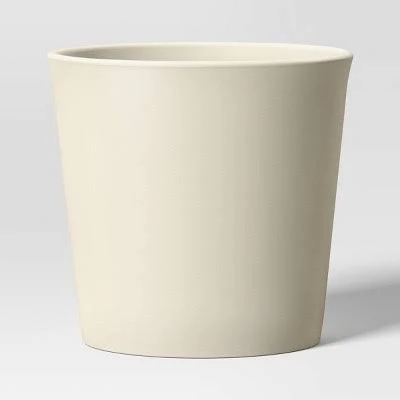Threshold Aesthetic Plastic Indoor Outdoor Planter Pot