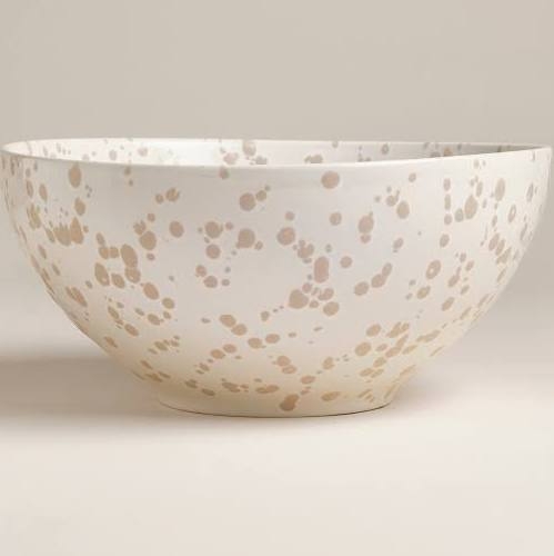 Year & Day Splatter Ceramic Serving Bowls