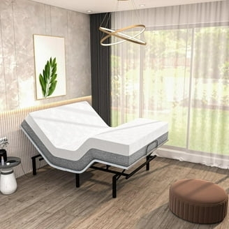Adjustable Bed Articulating Head And Foot Metal Legs Contemporary