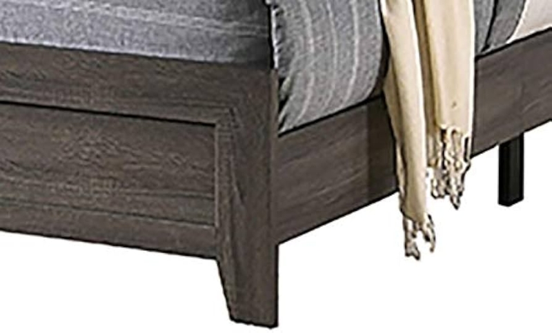 Amazon.com: Best Quality Furniture Twin Bed Only, Gray : Home & Kitchen